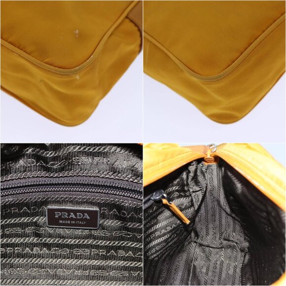 PRADA Shoulder Bag Nylon Orange Auth 82569 - Picture 16 of 16